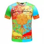 t-shirt versace pas cher cotton imprime summer capsul a77276 a236448